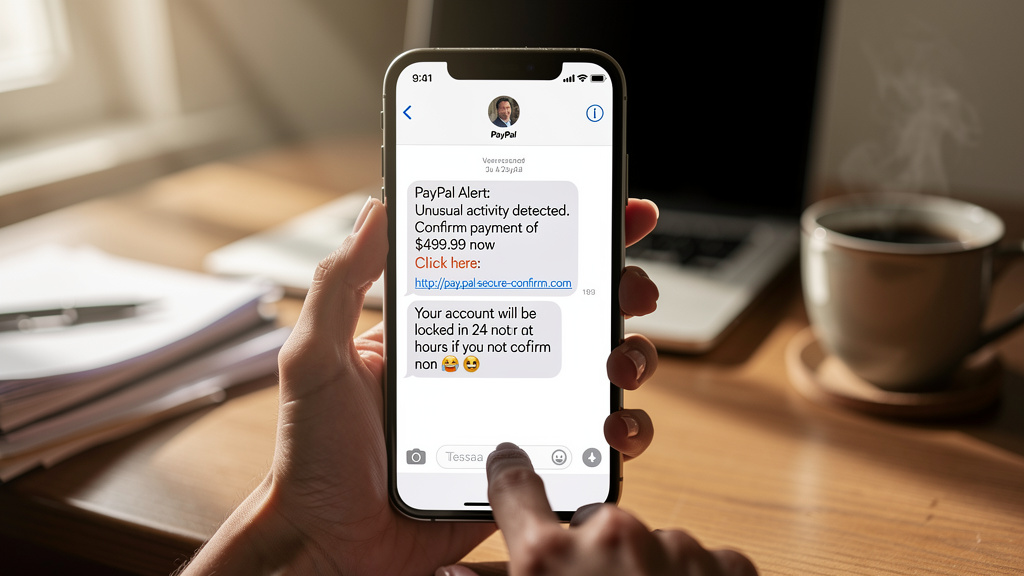 Arnaque PayPal SMS : 7 signes qui ne trompent pas